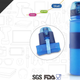 Image for article titled This $12 Water Bottle Rolls Up to Save Space